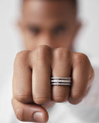 BREWER Gold Ring with 3.10ct Diamonds