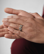 BRIGGS Two-Tone Gold Ring with 0.70ct Diamonds