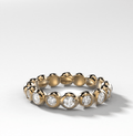 Bubble Diamond Eternity Band