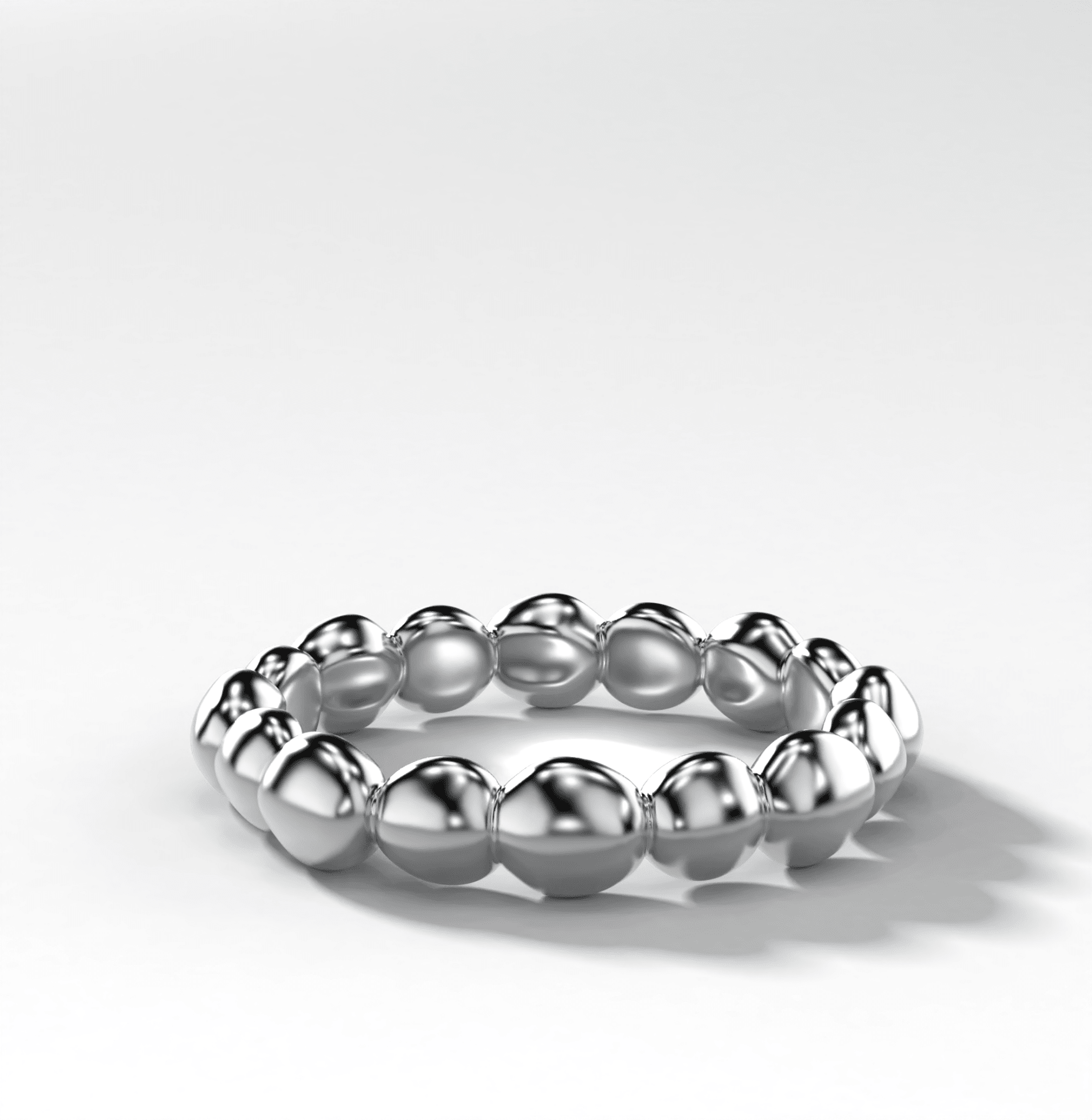 Bubble Wedding Band Secondary image