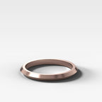 Butter Knife Edge Ring (2mm)
