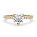 Heart Shaped Diamond Ring