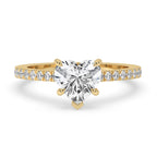 Heart Shaped Diamond Ring