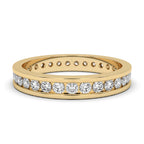 Channel Set Diamond Band
