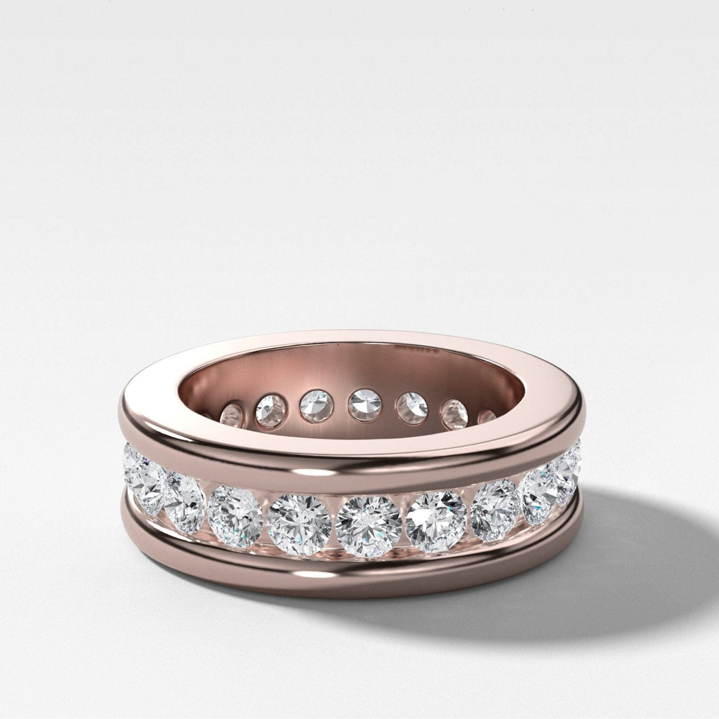 Chunky Channel Set Eternity band