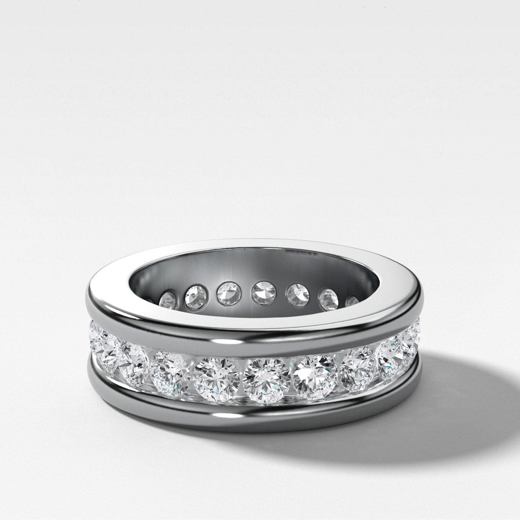 Chunky Channel Set Eternity band