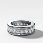 Chunky Channel Set Eternity band