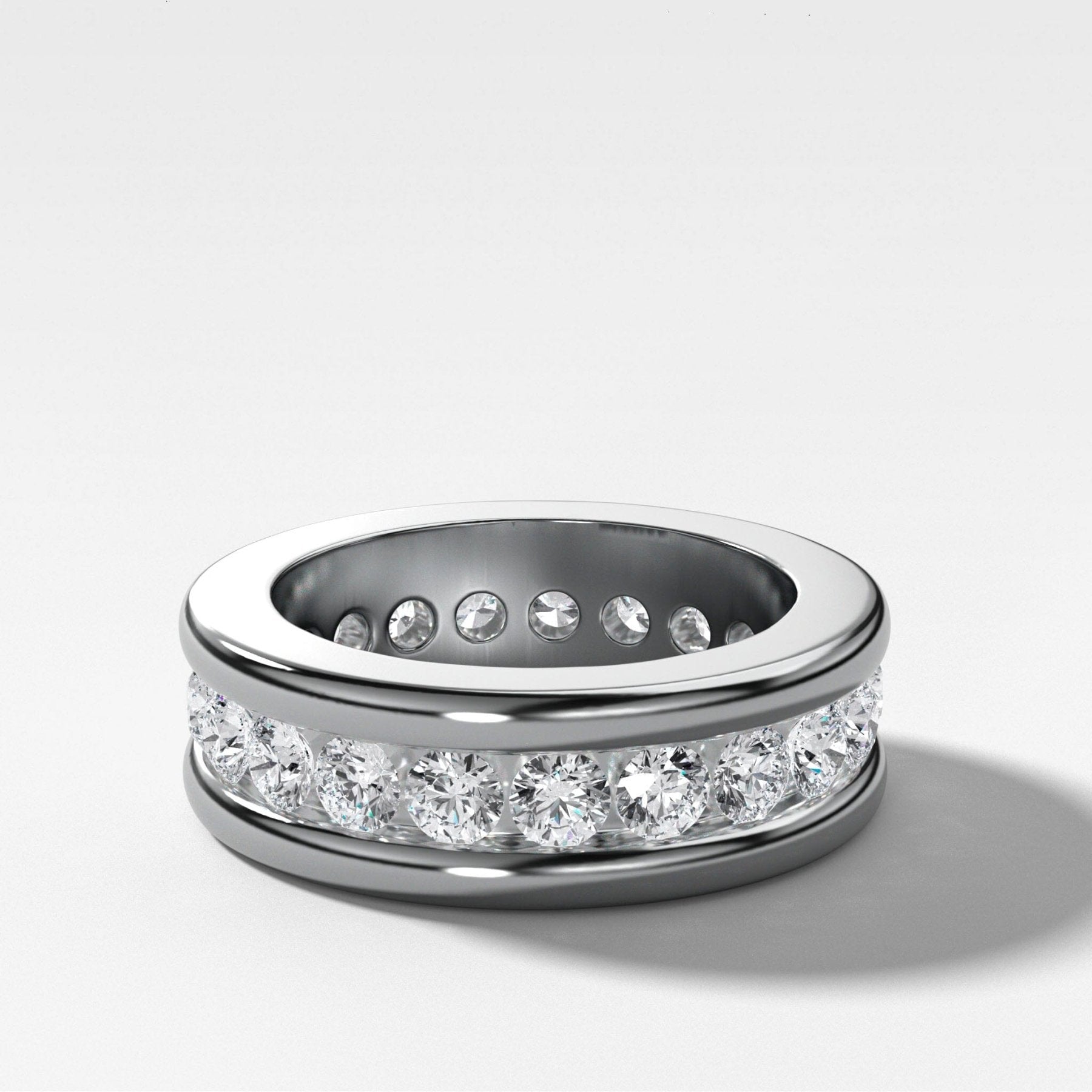 Chunky Channel Set Eternity band