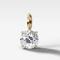 Classic Old Euro Attachable Diamond Pendant