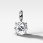 Classic Old Euro Attachable Diamond Pendant
