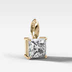 Classic Princess Attachable Diamond Pendant