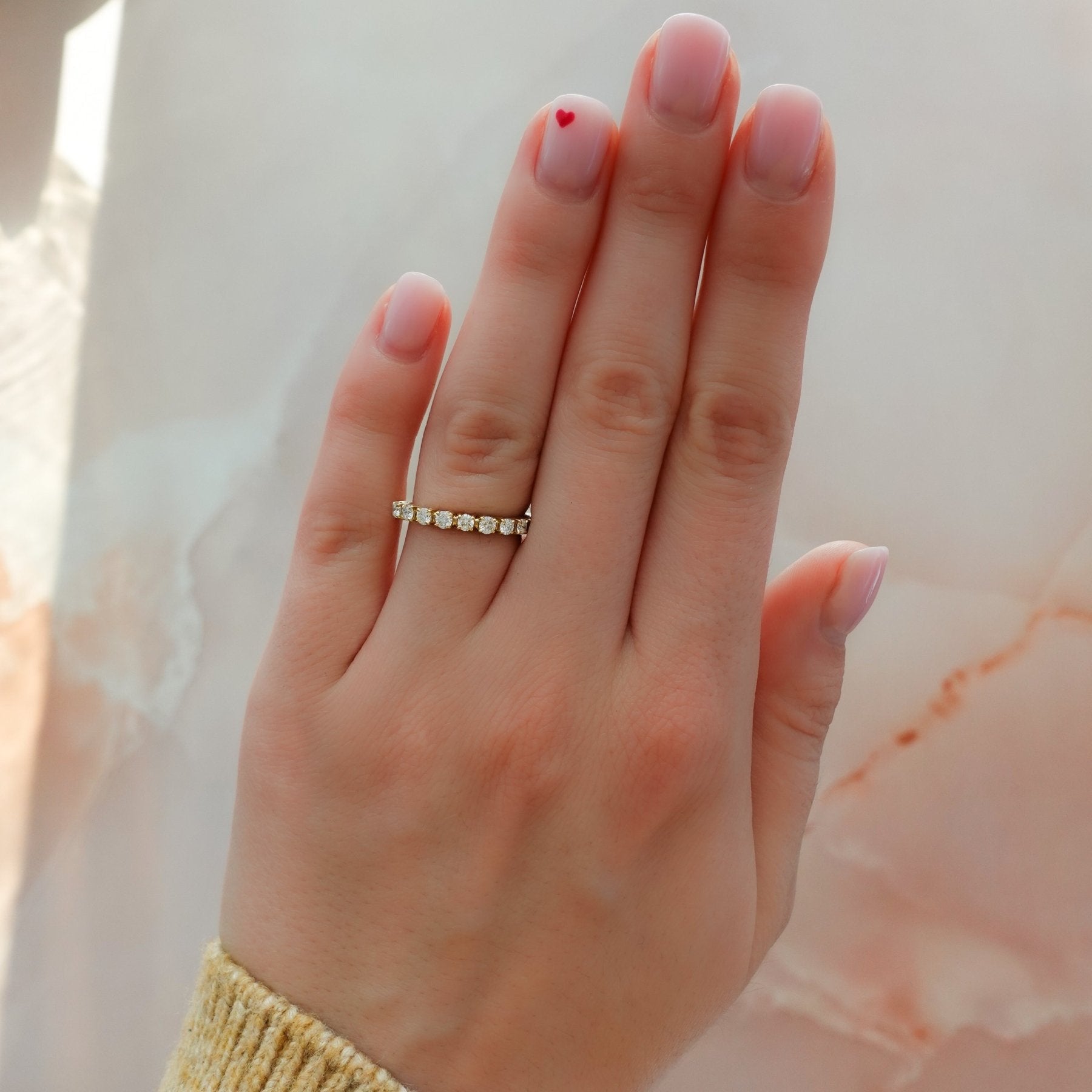 Claw Diamond Band: Odyssey Wedding Band Secondary image