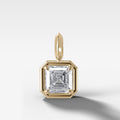Club Asscher Attachable Diamond Pendant
