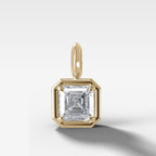 Club Asscher Attachable Diamond Pendant