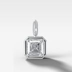Club Asscher Attachable Diamond Pendant
