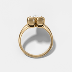 Club Diamond Initial Ring - Letter A
