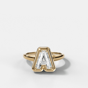 Club Diamond Initial Ring - Letter A