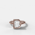 Club Diamond Initial Ring - Letter B