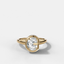 Club Diamond Initial Ring - Letter C
