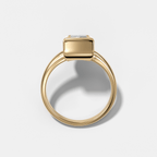 Club Diamond Initial Ring - Letter E