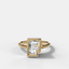Club Diamond Initial Ring - Letter F