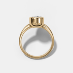 Club Diamond Initial Ring - Letter G
