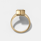Club Diamond Initial Ring - Letter H