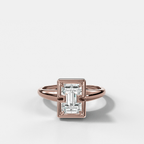 Club Diamond Initial Ring - Letter I