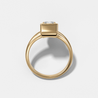 Club Diamond Initial Ring - Letter I