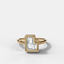 Club Diamond Initial Ring - Letter L