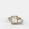 Club Diamond Initial Ring - Letter N