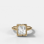 Club Diamond Initial Ring - Letter N