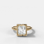 Club Diamond Initial Ring - Letter N