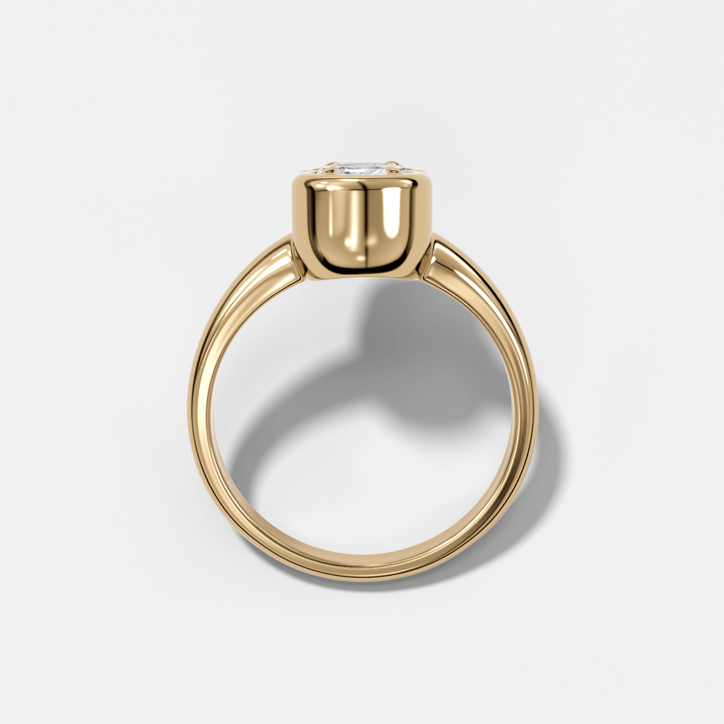 Club Diamond Initial Ring - Letter S