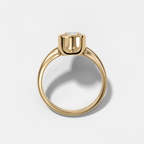 Club Diamond Initial Ring - Letter S
