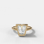 Club Diamond Initial Ring - Letter V