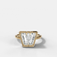 Club Diamond Initial Ring - Letter W