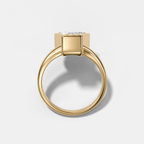 Club Diamond Initial Ring - Letter Y
