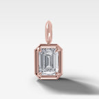 Club Emerald Attachable Diamond Pendant