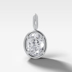 Club Oval Attachable Diamond Pendant
