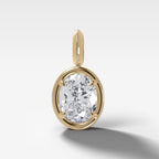 Club Oval Attachable Diamond Pendant