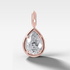 Club Pear Attachable Diamond Pendant