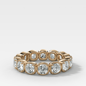 Club Set Eternity Band With Cushion Cuts