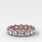 Club Set Eternity Band With Cushion Cuts