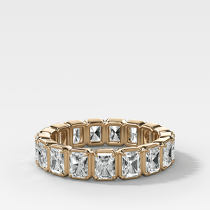 Club Set Eternity Band With North South Radiant Cuts