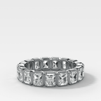 Club Set Eternity Band With North South Radiant Cuts