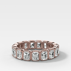 Club Set Eternity Band With North South Radiant Cuts