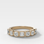 Club Set Wedding Band With Asscher Cuts