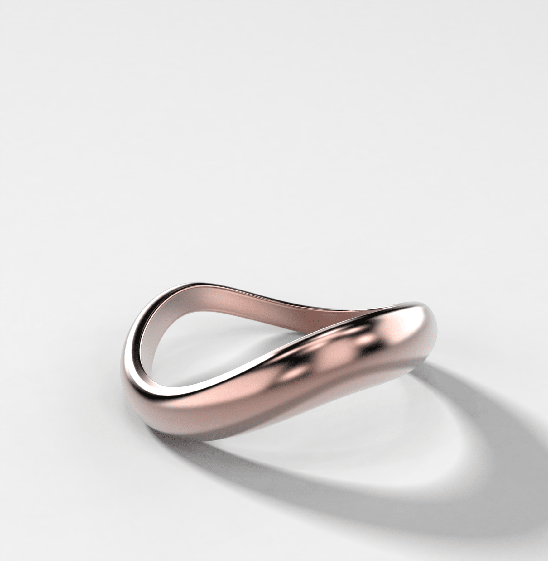 Contoured Wedding Band