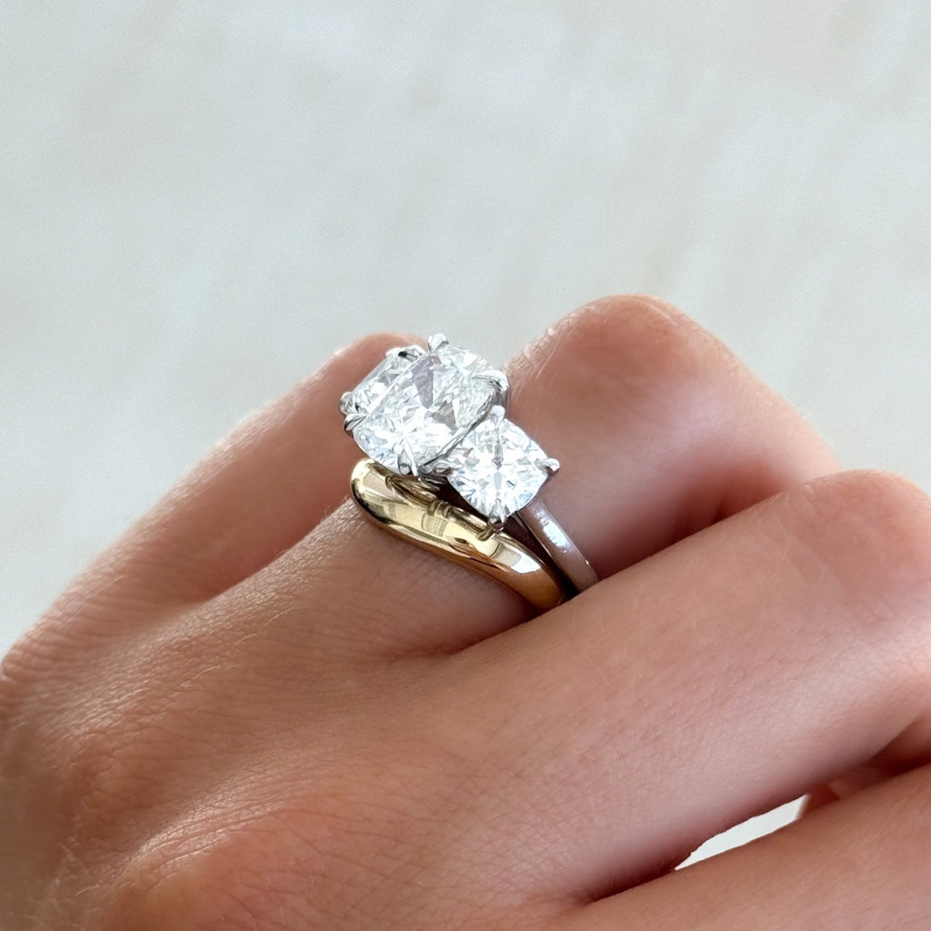 Contoured Wedding Band